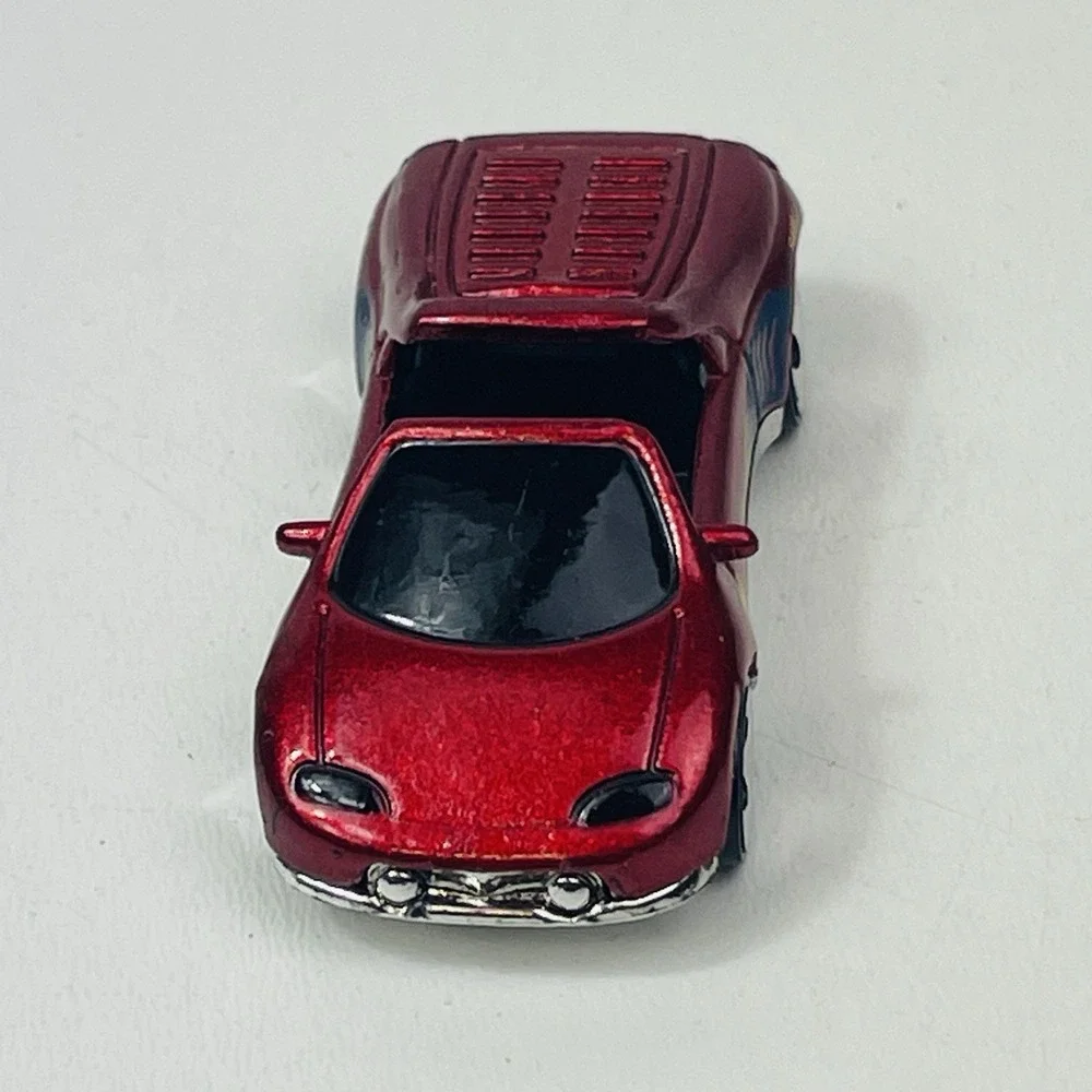 Hot Wheels '93 Warner Pontiac Salsa Burgundy Stectraflame Made In Malaysia